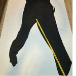 AQUA  Womens Black Jumpsuit V-Neck SIZE M Photo 4