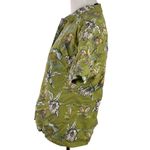 Jimmy Buffet Margaritaville Green Floral Birds Button Up Shirt Size Large Photo 3