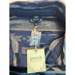 Perch by Blu Pepper Womens Aztec Print Button Up Shirt Jacket 3XL Blue Tan Size undefined Photo 1