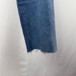 OAT New York Braided Waist Wide Leg Jean in Blue Size 2 or 26 Photo 3