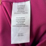 Lole Womens Small High Waist Leggings Dark Pink Side Pockets Lace Up Athletic Photo 5