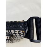 Lauren Ralph Lauren Women's Houndstooth Shoulder Bag Hand Bag SKU 6136 Black Photo 7