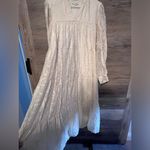 Moon River Long Dress Large Maxi Ivory bohemia long sleeve boho cottage core Photo 7