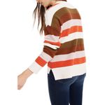 Madewell Walton stripe pullover pocket sweater Photo 1