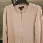St. John 💕💕 1x1 Rib Cardigan ~ Pale Pink XL NWOT Photo 4
