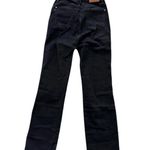 Judy Blue  Women's Sleek Black Straight Leg Dad Denim Jeans Size 7/28 Photo 1