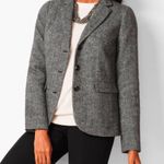 Talbots  HERRINGBONE ABERDEEN SHETLAND BLAZER sz 10 Photo 2
