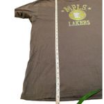 Adidas Minneapolis Lakers Unisex Cotton Tee olive green sz. 2xl pre-loved‎ Photo 4