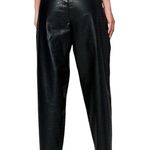 BLANK NYC NWT Stay Real Black Vegan Leather Crocodile Print Pants 28 Photo 1