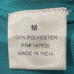 Romeo + Juliet Couture  turquoise ruffled crop top with lace up back / M … Photo 14