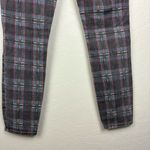 Paige hoxton ankle skinny leg jeans in black Atlantic tartan plaid size 25 Photo 16