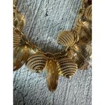 EUC Kate Spade New York Women's Gold Acorn Faux Amber Necklace Gold Plated BIB Photo 6