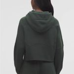Lululemon Athletica Dark Green Scuba Half-Zip Hoodie Photo 1