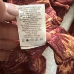 Revolve House of Harlow The Neck Ruffle Mini Dress Long Sleeve Rust Copper Sz M Size M Photo 6