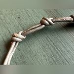 Chan Luu Leather Pyrite Adjustable Bracelet Photo 6