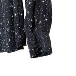 frame denim Frame Diamond Sky Silk Star Print Blouse Photo 4
