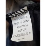 Women's Navy Tie Dye Polyester Casual Leggings Yoga Pant & Jacket 2 Pcs Set L/XL Blue Photo 9