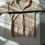 Princess Polly  Blush Ribbed Cardigan0014 Photo 2