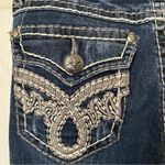 L.A. Idol USA LA Idol blue jeans size 9 flat pockets the decorated Photo 2