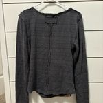 Free People Like a Boss Surplice Faux Wrap Long Sleeve Top Photo 3