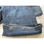 Mossimo Supply Co Distressed Denim Bootcut Jeans Size 13R Blue Photo 6