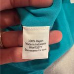 Nine West  NWT Blue Button-Front Romper Photo 4