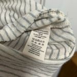 Free People We The  Top Free Long Sleeve size M white and Grey  Photo 3