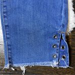 William Rast Ankle Skinny Raw Hem Grommet Jeans Photo 4