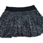 Lululemon  Circuit Breaker Tennis Skirt Skort Pleat Black Size 4 Photo 0