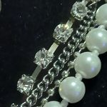 Vera Wang  faux peal rhinestone multi strand necklace Photo 6