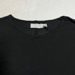 Knomadik by Daniel Patrick Crewneck Tunic Top Size Small NEW Cotton Minimalist Black Photo 2