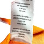 Nicole Miller  Chakra Ombre Bra Top Long Sleeve Cutout Pink Yellow Orange L Photo 5