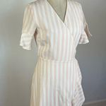 Rachel Parcell  Pink Stripe Wrap Dress Photo 2