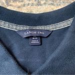 Lands' End Blue Polo Dress Short Flutter Sleeves Photo 3