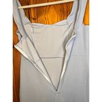 SheIn Bridesmaids Dress L Blue Belle Off Shoulder Slit Thigh Gown MOH OC4A Photo 9