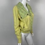 BKE  Womens Sweater Small Yellow Snap Front Lounge Streetwear‎ Cozy Retro Photo 3