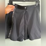 LL Bean Skirt Women 8 Black Skort Mini Wrap Golf Tennis Stretch Hiking Outdoor Photo 4