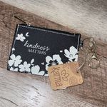Karma Keychain ID Credit Card Holder Kindness Matters‎ NWT Brown Photo 0