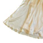 Reformation  Maddison 100% Silk Midi Dress Halter Yellow Zest Satin Size 0 NWT Photo 3