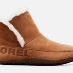 Sorel Tan Boots with Cream Fur Lining Photo 0