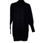 Poof! SEE U SOON BLACK POOF SLEEVE FIGURE FLATTERING DRESS FOR WORK OR CASUAL SIZE S/M Photo 2