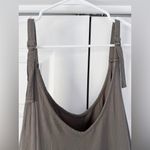 Lovely Day Gray Green Culotte Romper Shortalls Photo 5