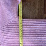 By Timo‎ Womens Top Merino Wool XS Pink Ribbed Stretch Puff Sleeve Soft Sweater Photo 4