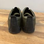Birkenstock Footprints Leather Slip On Comfort Shoes Loafers Olive Green Photo 7