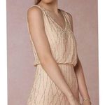 BHLDN  Adrianna Papell BROOKLYN Pale Pink Champagne Prom Formal Bridesmaid Photo 3