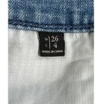 Abercrombie & Fitch Women's Mid Rise Cuffed Hem Jean Shorts Size 26 Photo 3