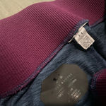 Under Armour  Burgundy and Blue Leggings Photo 1