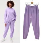 Pangaia Womens 365 Midweight Track Pants Orchid Purple Size XS Photo 1
