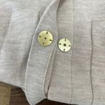 J. McLaughlin  Veronique Cardigan Sweater XS Beige Wool $498 Knit Long Line AS IS Photo 5