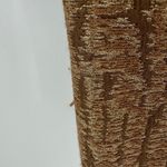 J.Crew  Brown Metallic Pocket Back Zip Pleated Front Casual Pencil Skirt Medium Photo 5